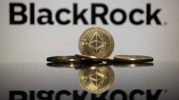 BlackRock владеет 3,49 млн ETH, что составляет 58,03% доли рынка ETF на Ethereum