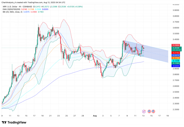 Прогноз цены XRP (XRP) на 14 августа
