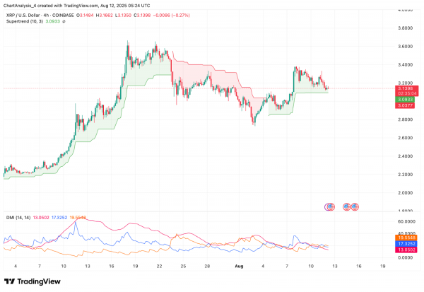 Прогноз цены XRP (XRP) на 13 августа