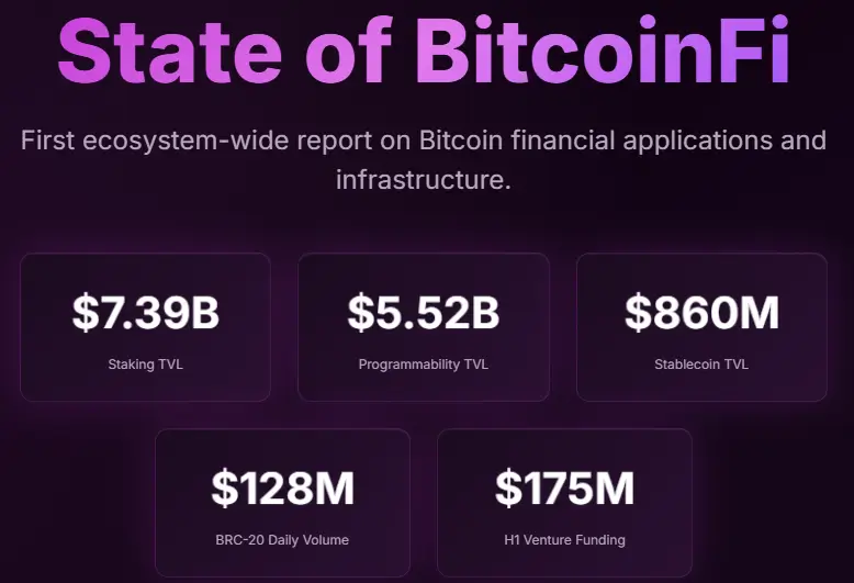 Объем венчурного финансирования BTCFi достиг $175 млн на фоне интереса инвесторов к потребительским приложениям