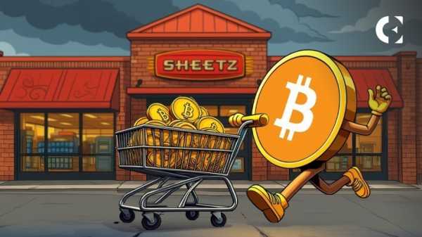 Популярная американская сеть магазинов Sheetz предлагает скидку 50% при оплате криптовалютой