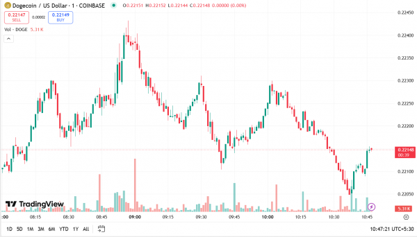 Киты Dogecoin скупили 230 миллионов DOGE за 24 часа, поскольку цена пробила ключевой уровень